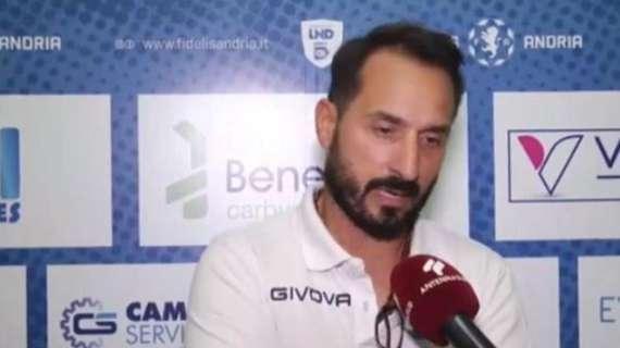 Fidelis Andria, Scaringella: “Gravina avversario ostico, ora ci affrontano con determinazione”