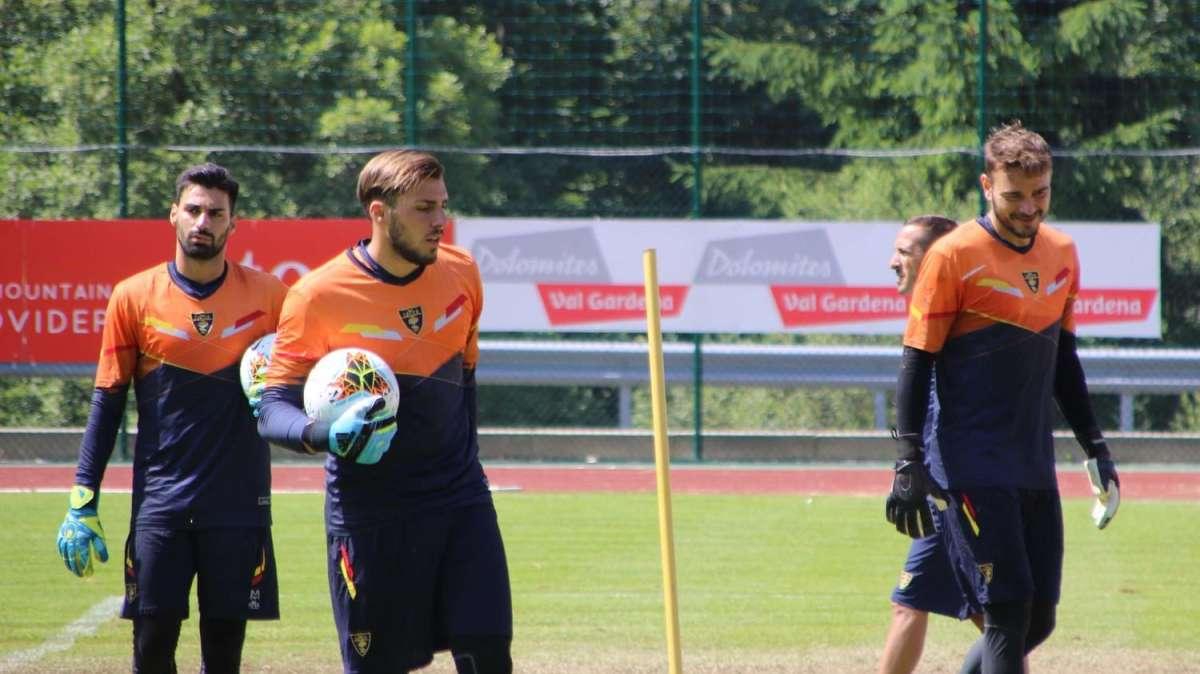 Lecce, Bleve si ferma in allenamento: risentimento muscolare