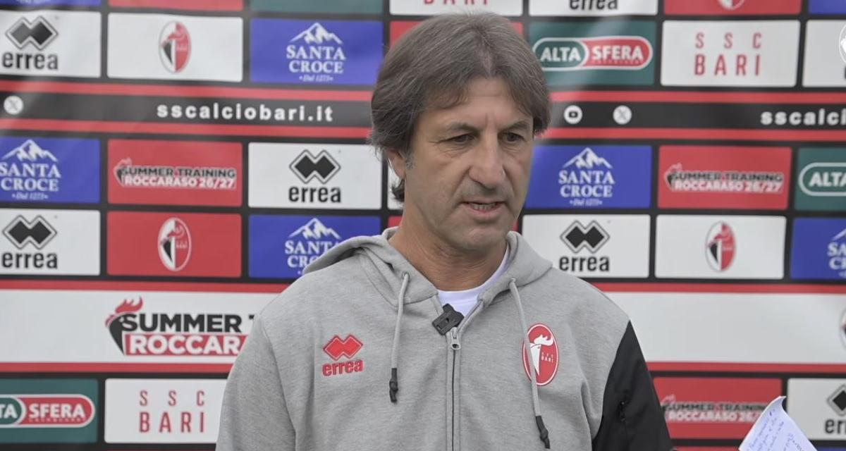 Bari, Rastelli: "In quindici giorni abbiamo creato un bel gruppo"