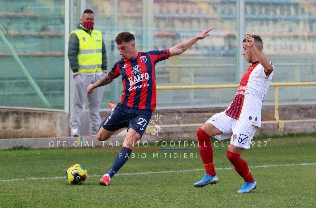 Taranto, Versienti sorprende anche in C e insegue il rinnovo