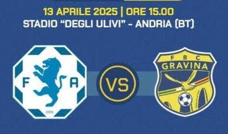 Le probabili formazioni di Andria-Gravina, emergenza tra i federiciani, Loseto ritrova Pierce 