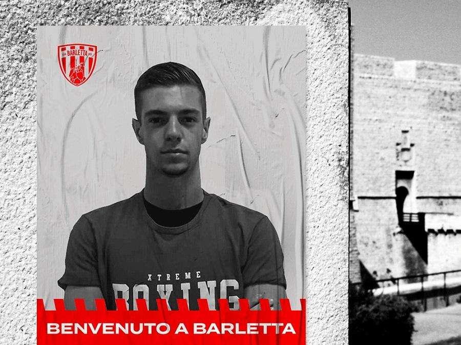 UFFICIALE - Barletta, ingaggiato il portiere Mattia Piersanti