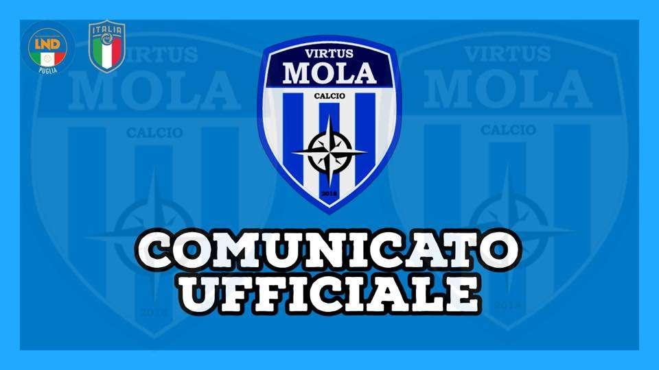 UFFICIALE - Eccellenza/B, Virtus Mola: si dimette il tecnico Buccolieri