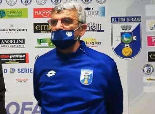 Fasano, Costantini: "Credo nelle qualità morali di questo gruppo"