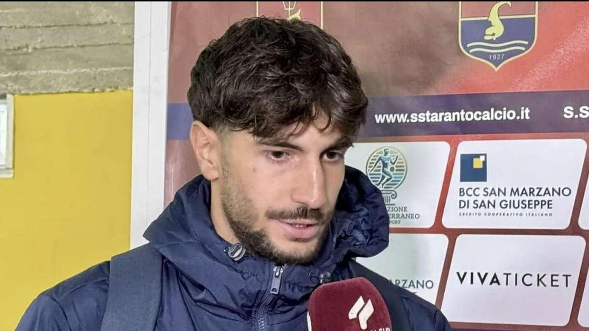 Taranto, giudice sportivo: un turno a Delvino, multa al club