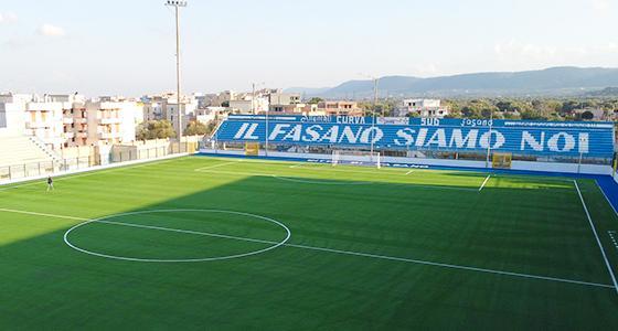 Fasano: Guardia di Finanza allo stadio