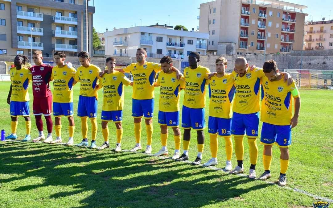 Gravina-Angri 2-0, i gialloblù cinici e concreti vincono e convincono 