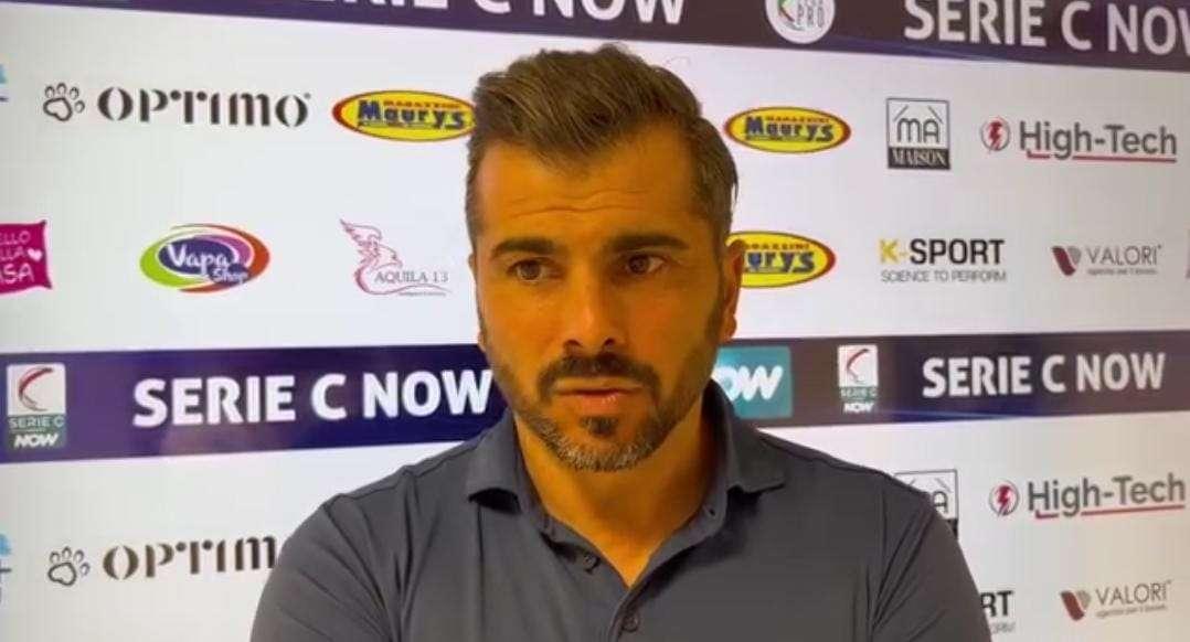 Cerignola, Tisci: "La vittoria del collettivo, serviva soltanto tempo"