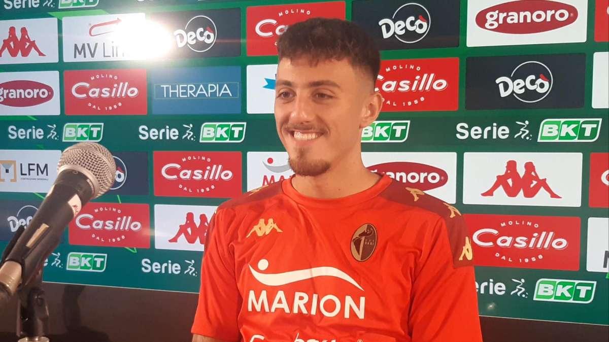 Bari-Ternana, Nasti: "Oggi si è vista un'altra squadra. Gol fondamentale"