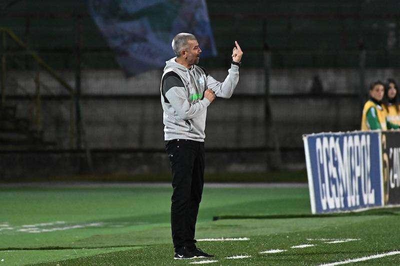 Monopoli, Tomei: "Pagato due calci piazzati, peccato non aver concretizzato nel primo tempo"