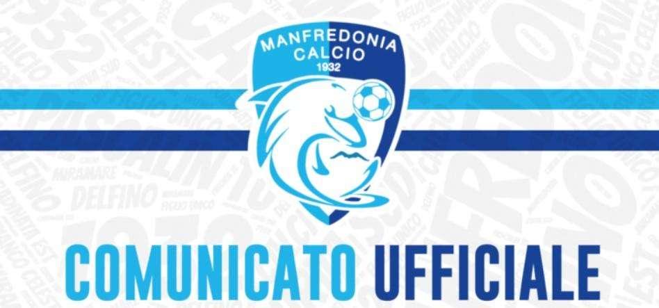 UFFICIALE - Manfredonia, rescinde un centrocampista
