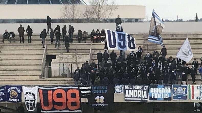 Bitonto-Andria, 270 biglietti a disposizione dei tifosi ospiti