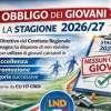 Il caso Emilia Romagna: abolito l'obbligo dei giovani per la stagione 2026/2027