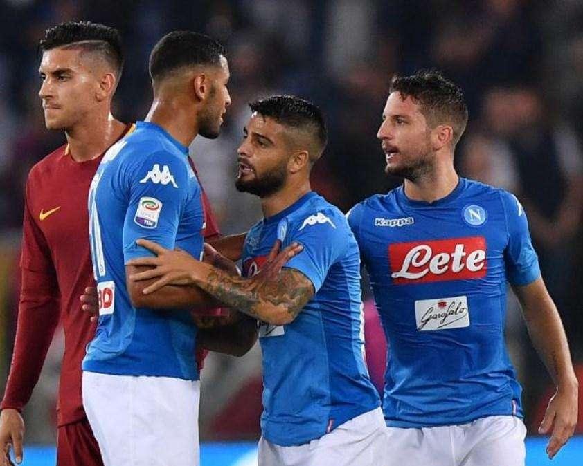 Roma-Napoli 0-1: decide Insigne su "assist" di De Rossi