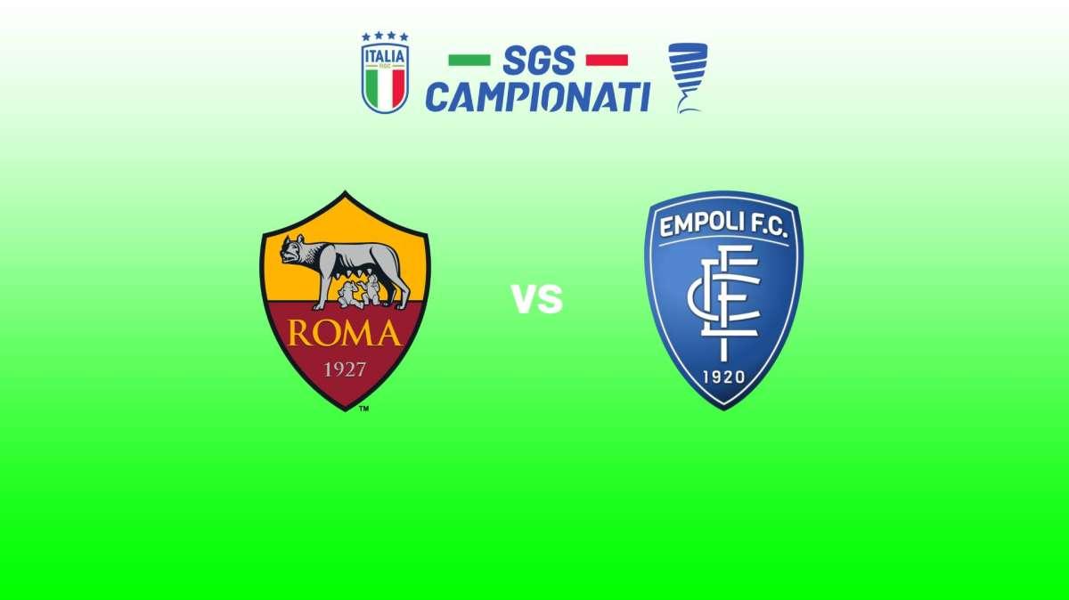 LIVE - AS Roma U15 vs Empoli FC U15 1-1