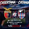 DIRETTA / CASERTANA-CATANIA, calcio d'inizio ore 12:30