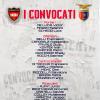 Casertana, gli stessi ventidue del Monopoli convocati anche per il Sorrento