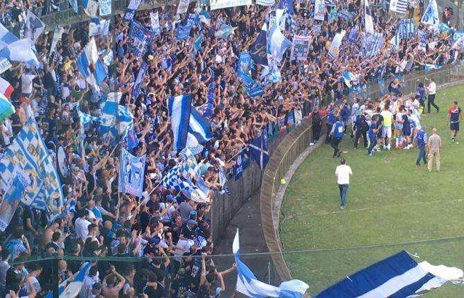 La Spal festeggia la A