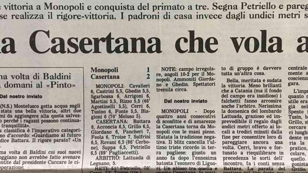 Monopoli-Casertana dell'88