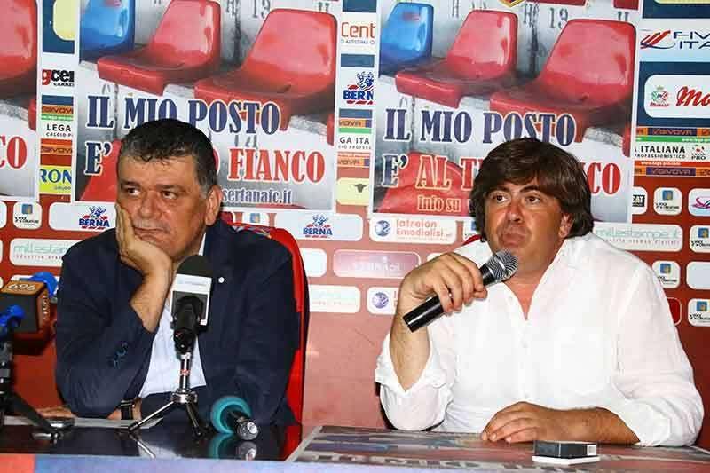 Corvino al fianco della Casertana, Tilia: "E' un casertano autentico, con lui saremo più forti"