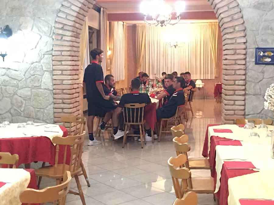 I falchetti in pizzeria