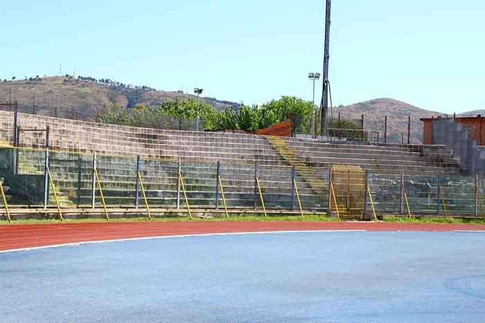 Una veduta della curva nord