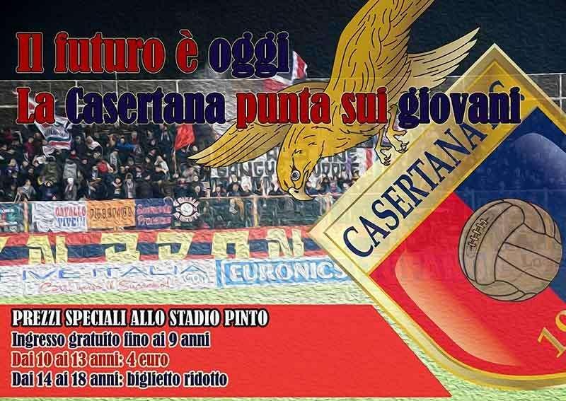 La Casertana punta sui giovani