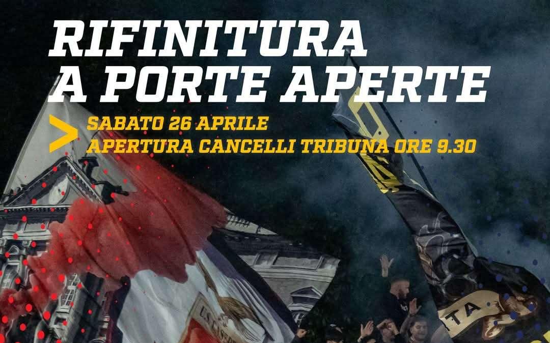 Rifinitura a porte aperte 