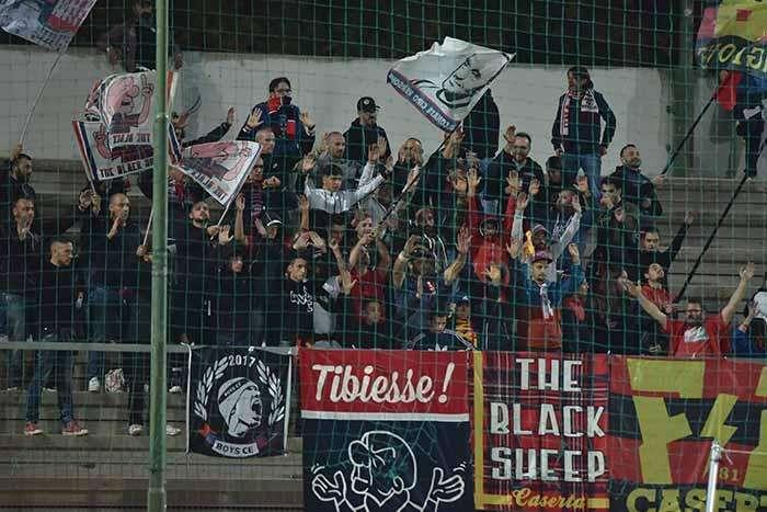 I tifosi rossobl&ugrave; a Teramo