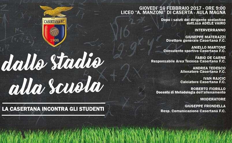 Dallo stadio alla scuola 
