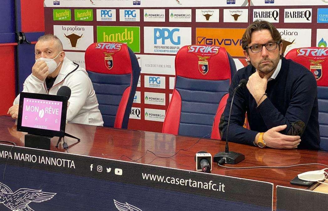 Conferenza Stampa per il rinnovo di mister Guidi, il riassunto di un bel pomeriggio di calcio Casertano