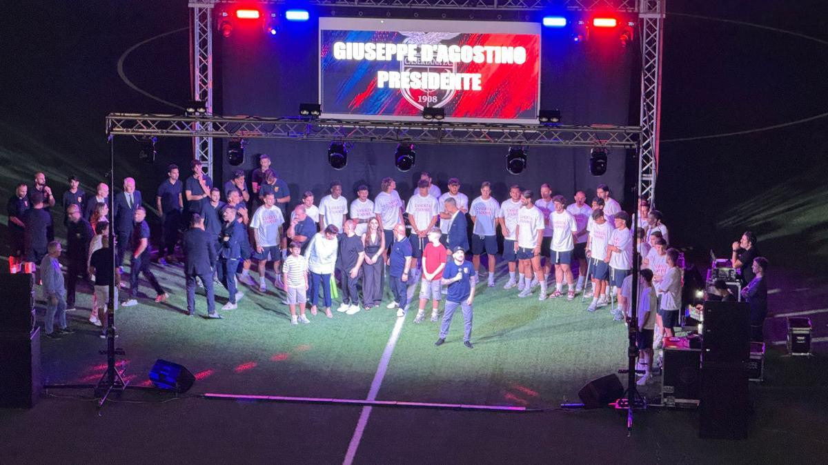 D'Agostino alla presentazione: "Riprendiamoci quanto perso a maggio. E sullo stadio...."