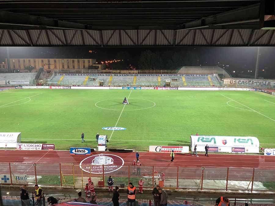 Lo stadio Pinto
