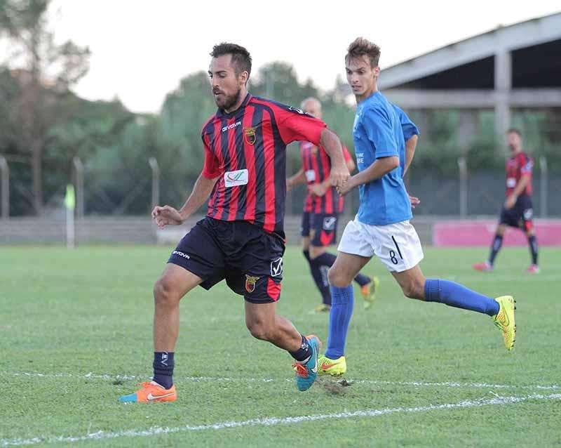 Marco Mancosu in azione