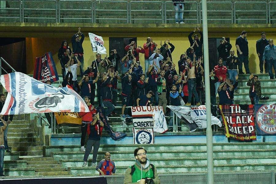 I casertani a Cosenza 
