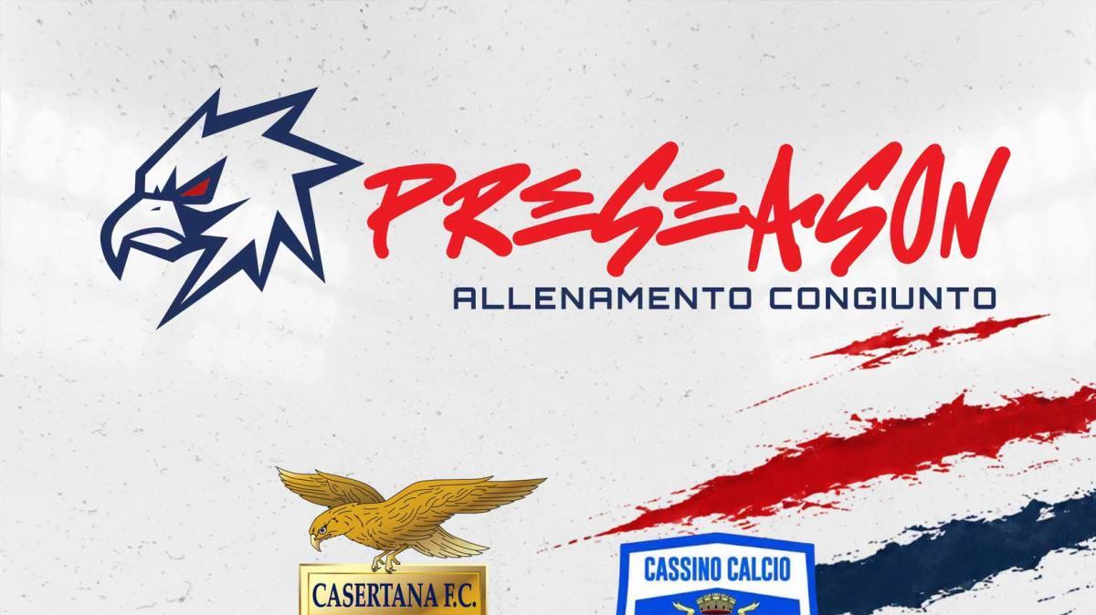 Casertana, posticipato l'allenamento congiunto col Cassino