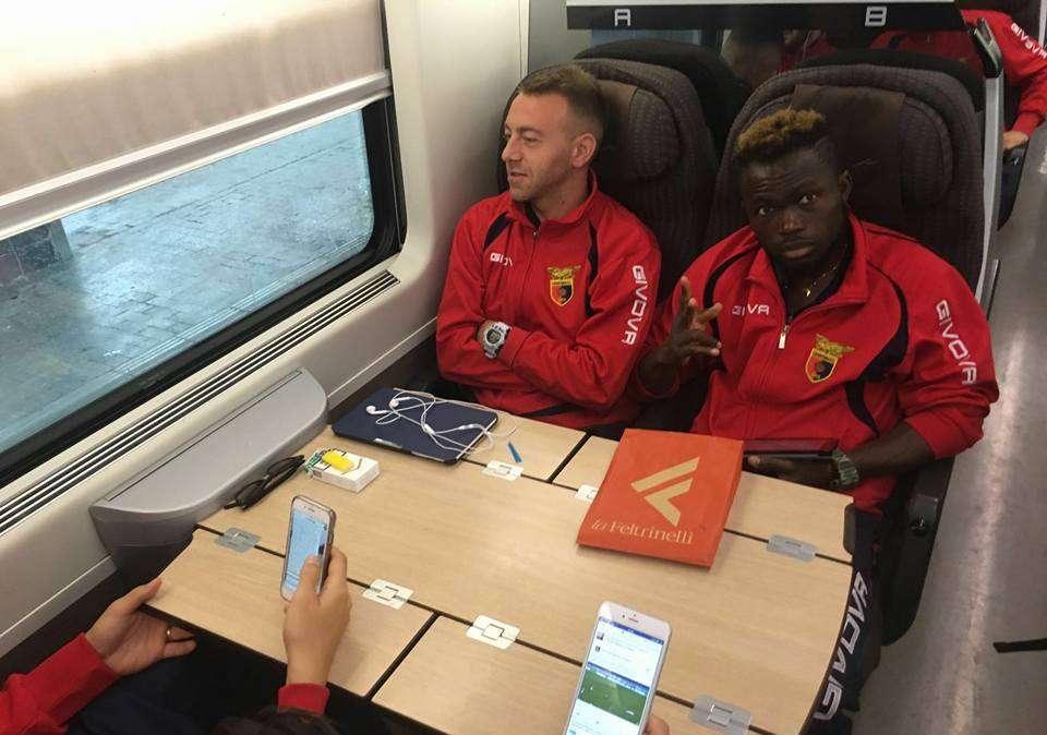 La Casertana in treno