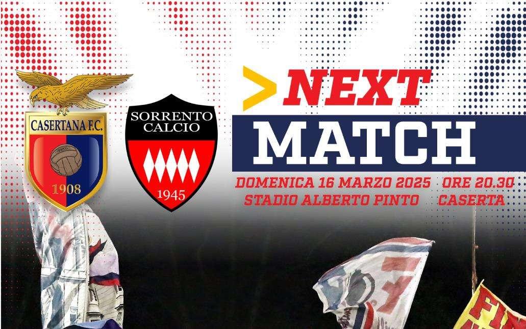 Casertana-Sorrento: info biglietteria