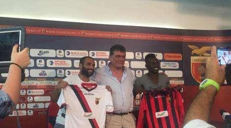 Agyei e Negro si presentano: "C'è tanto entusiasmo, vogliamo fare bene". Corvino: "Potremo dare fastidio con questa rosa"