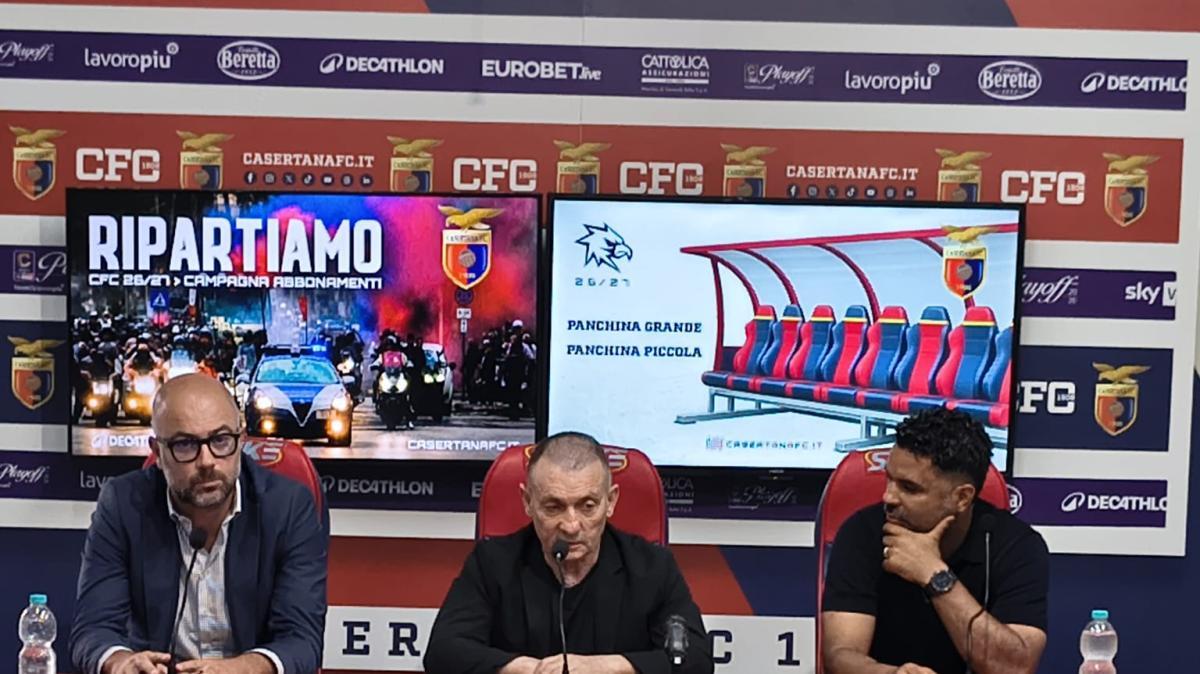 Degli Esposti: "Categoria da custodire gelosamente" D'Agostino: "Avrei voluto esonerare Coppitelli dopo Latina" Espinal: "Orgoglioso di essere qui"
