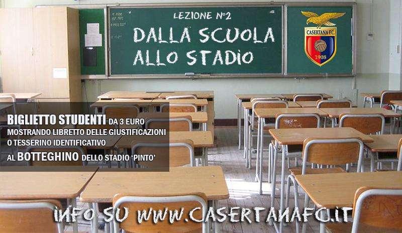 Dalla scuola allo stadio