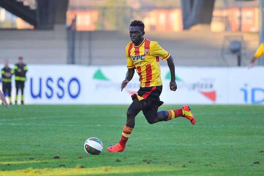 Agyei in azione