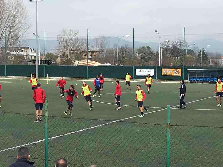 La Casertana a lavoro