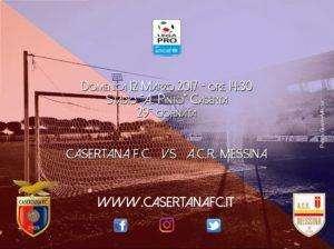 Locandina Casertana - Messina