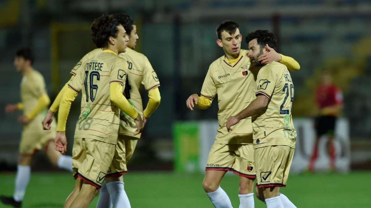 Esultanza gol Pacilli