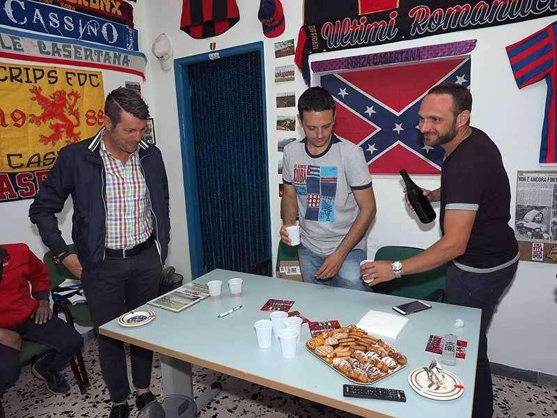 Un momento della serata