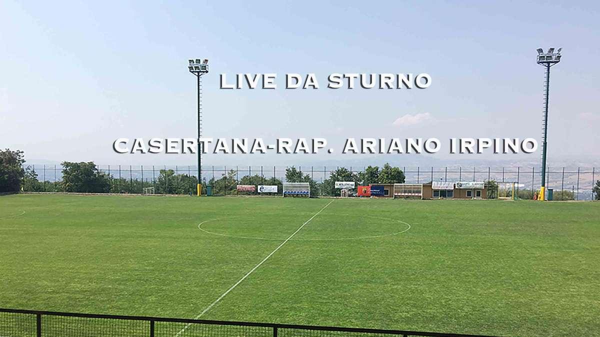 LIVE - Rivivi con noi l'amichevole tra la Casertana e la rappresentativa di Ariano Irpino