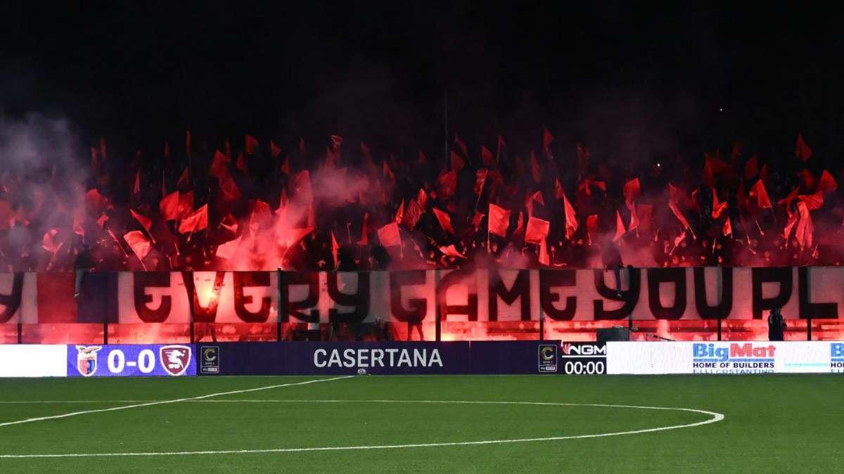 Casertana-Salernitana, ecco tutte le info sui tagliandi