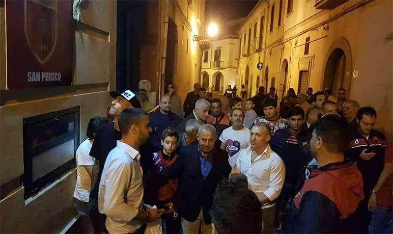L'arrivo della Casertana