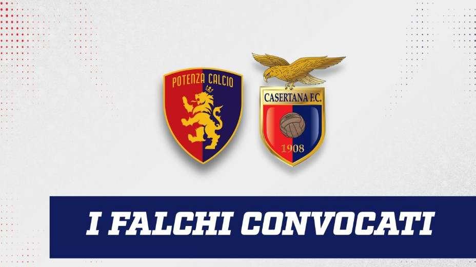 Casertana, sono 23 i convocati di mister Iori in vista del Potenza 